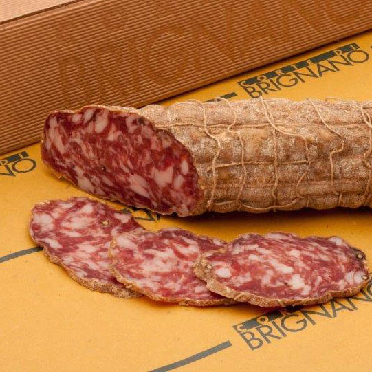 Conservazione e taglio del salame